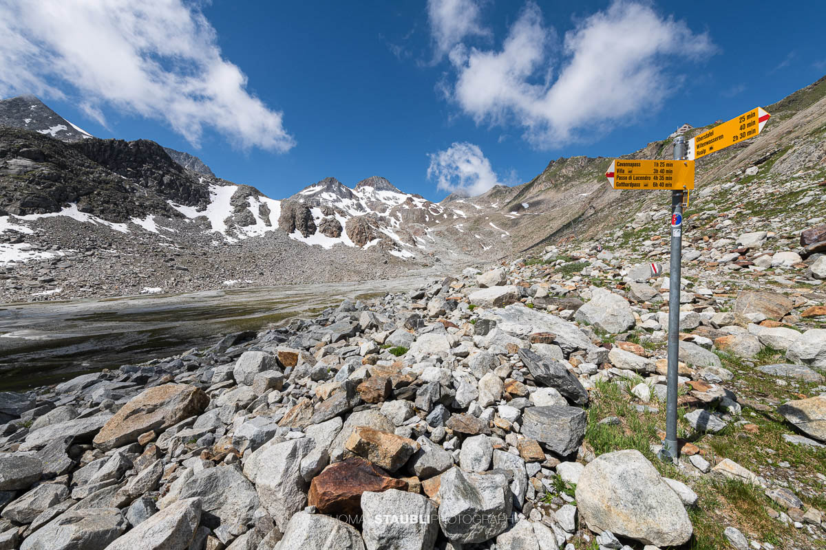 Aufstieg zur Rotondohütte
