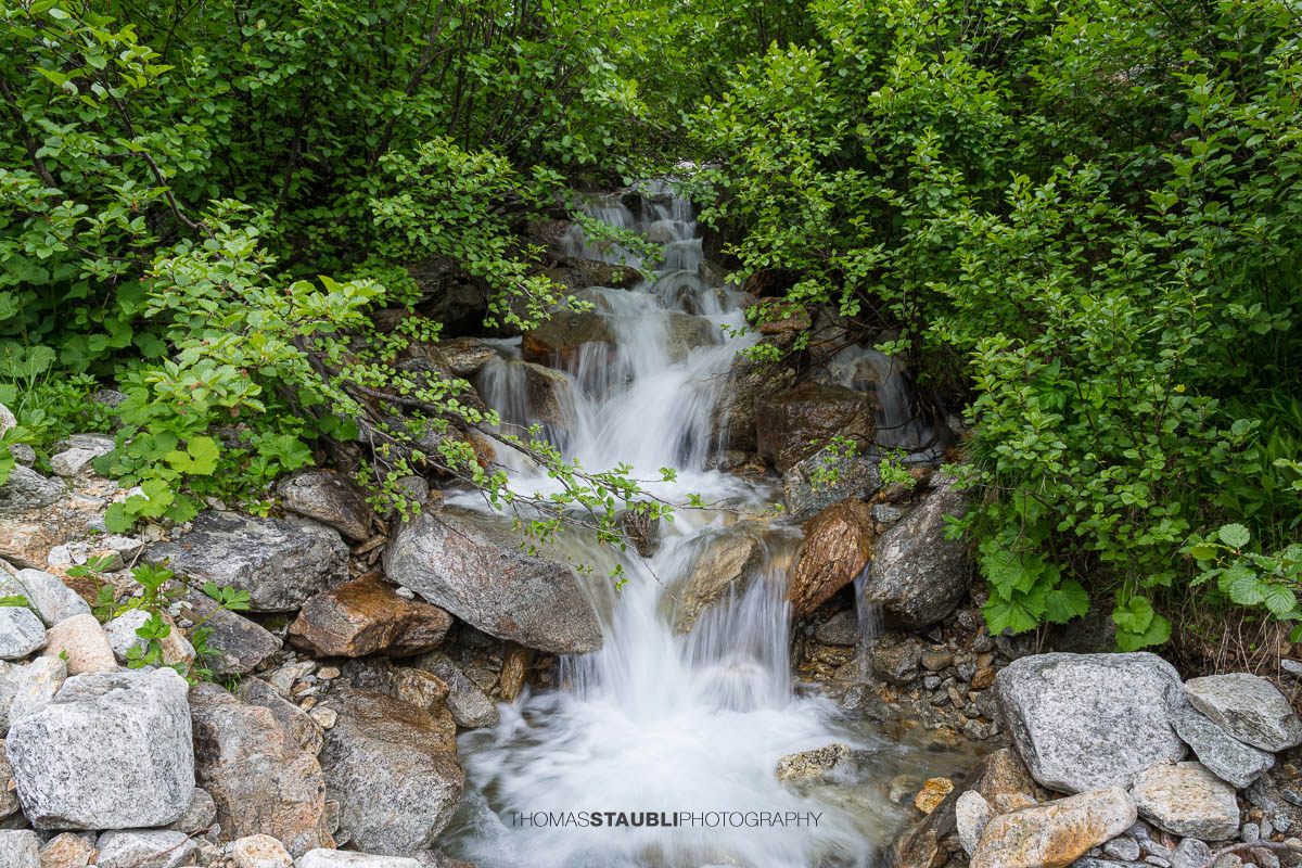 Bach im Chelenalptal