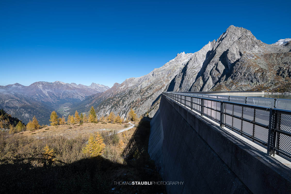 Staumauer des Albignasees