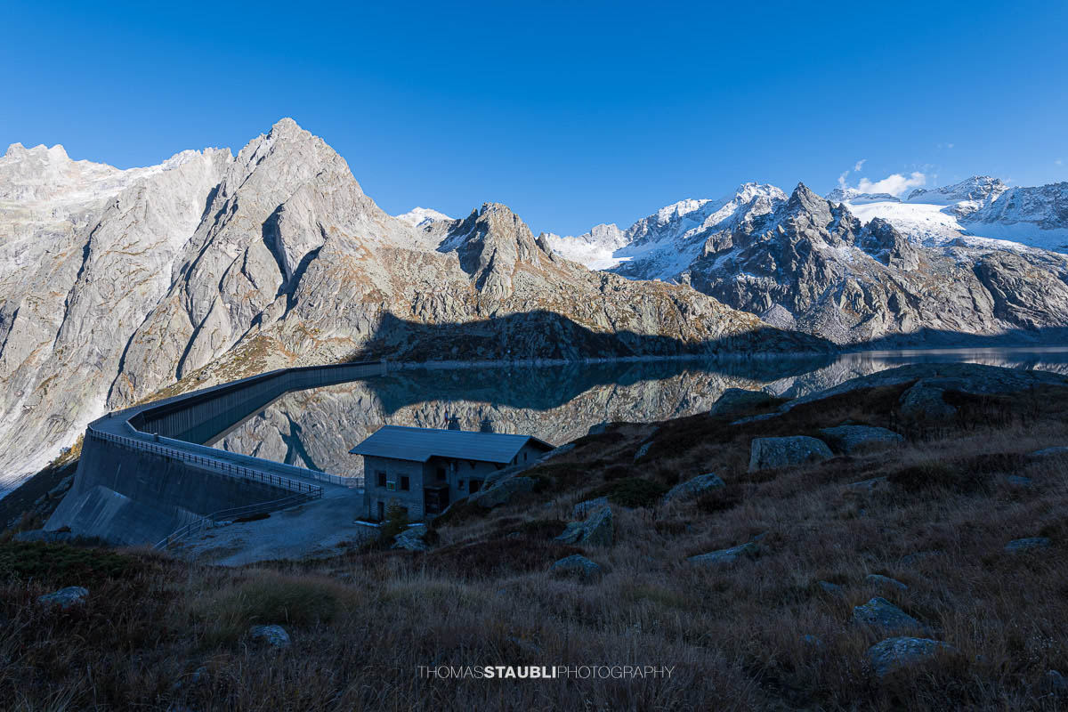 Staumauer des Albignasees
