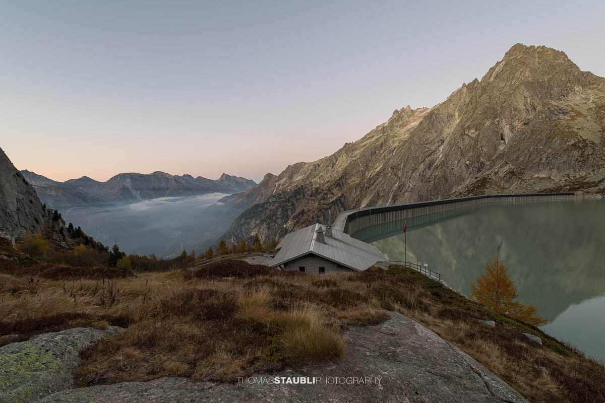 Abendstimmung am Albignasee