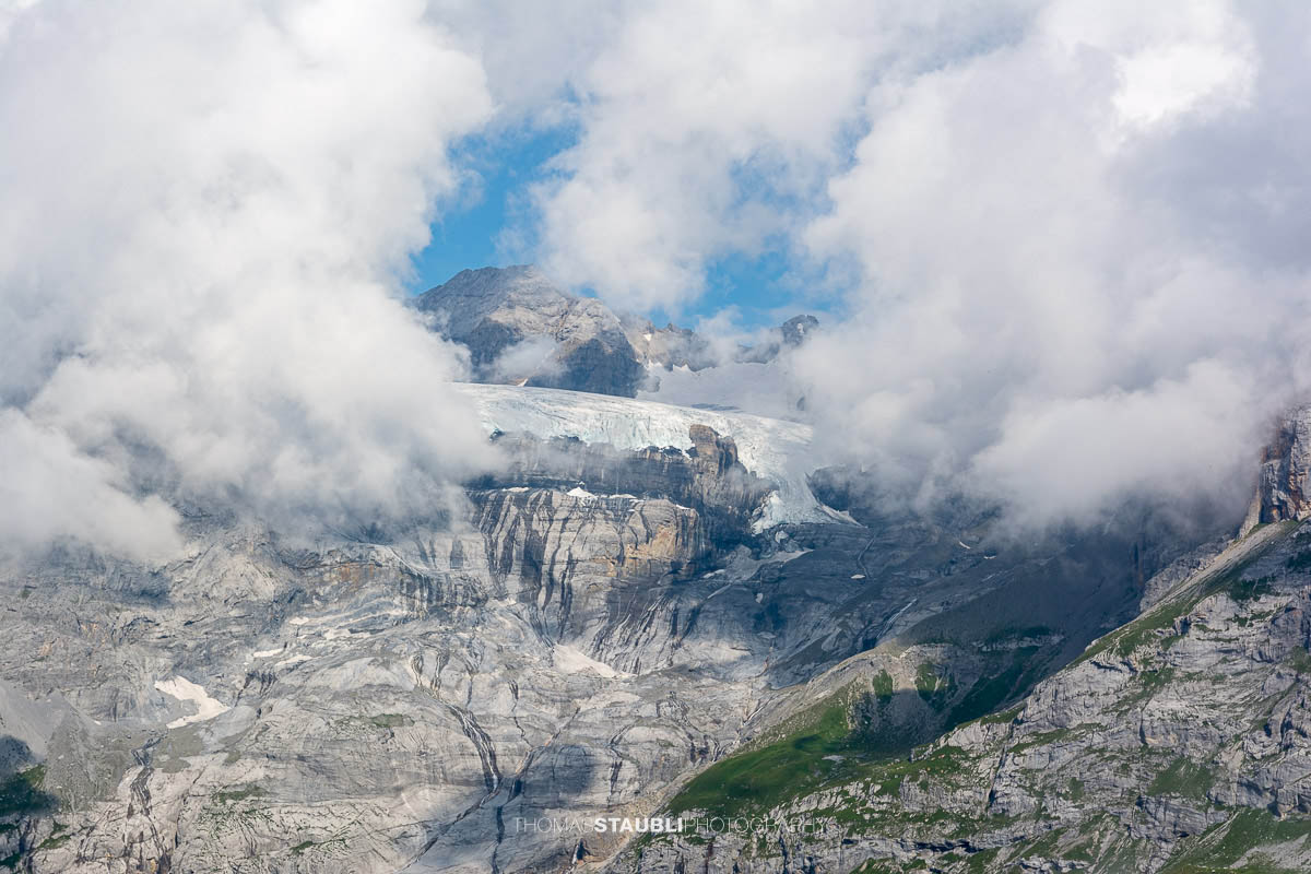 Blick auf den Claridenfiren 2013
