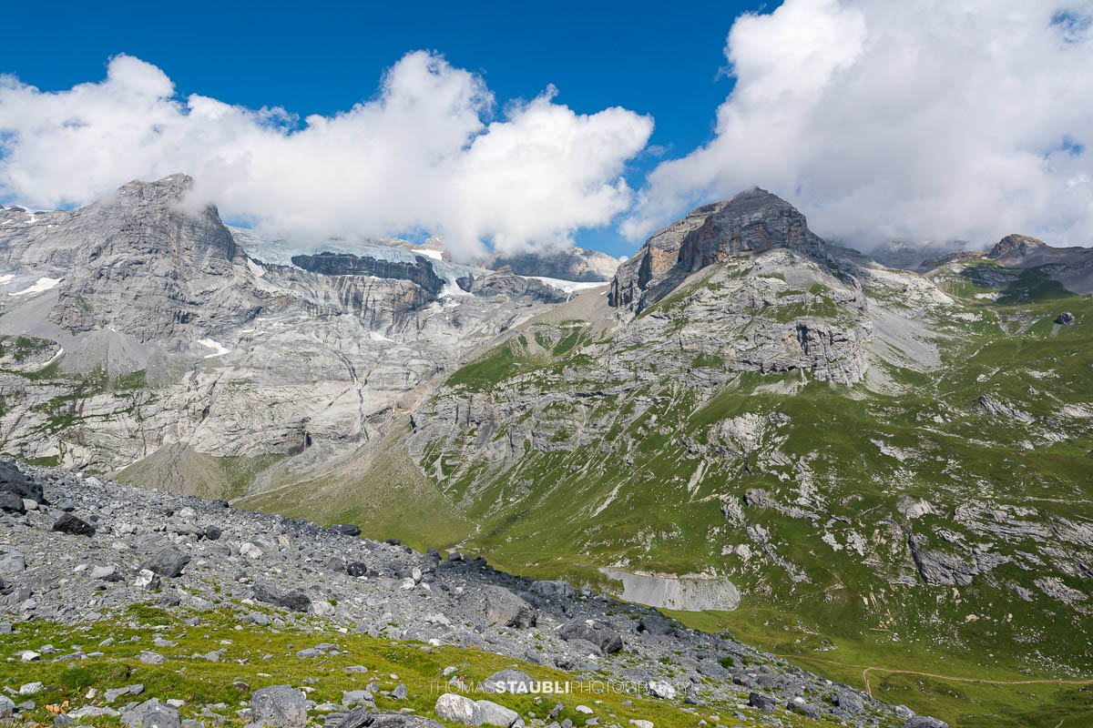Blick zum Claridenfiren 2013