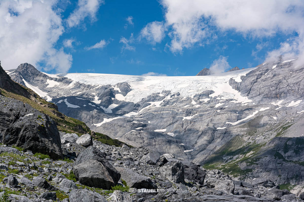 Blick auf den Spitzalpelifiren 2013