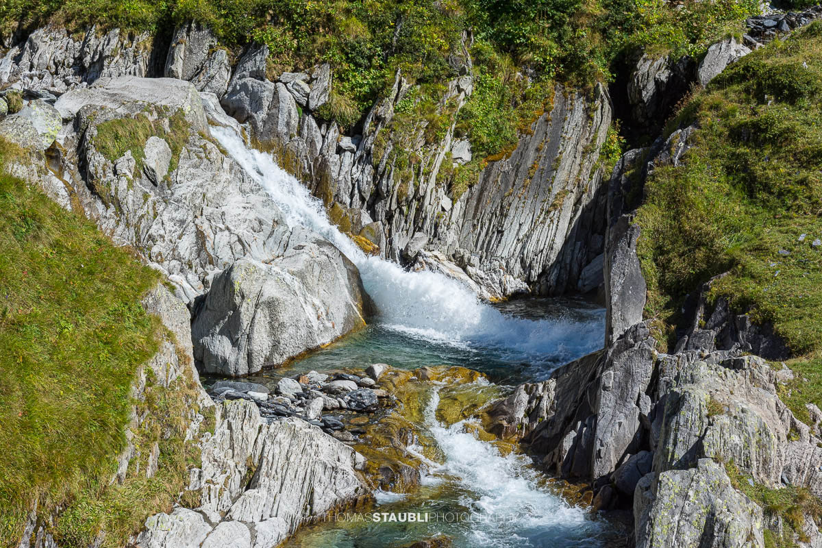 klares Wasser der Brenno della Greina