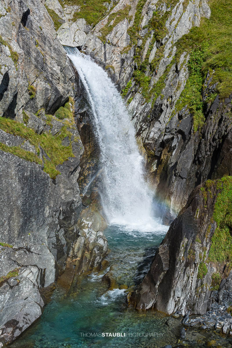 Wasserfall der Brenno della Greina