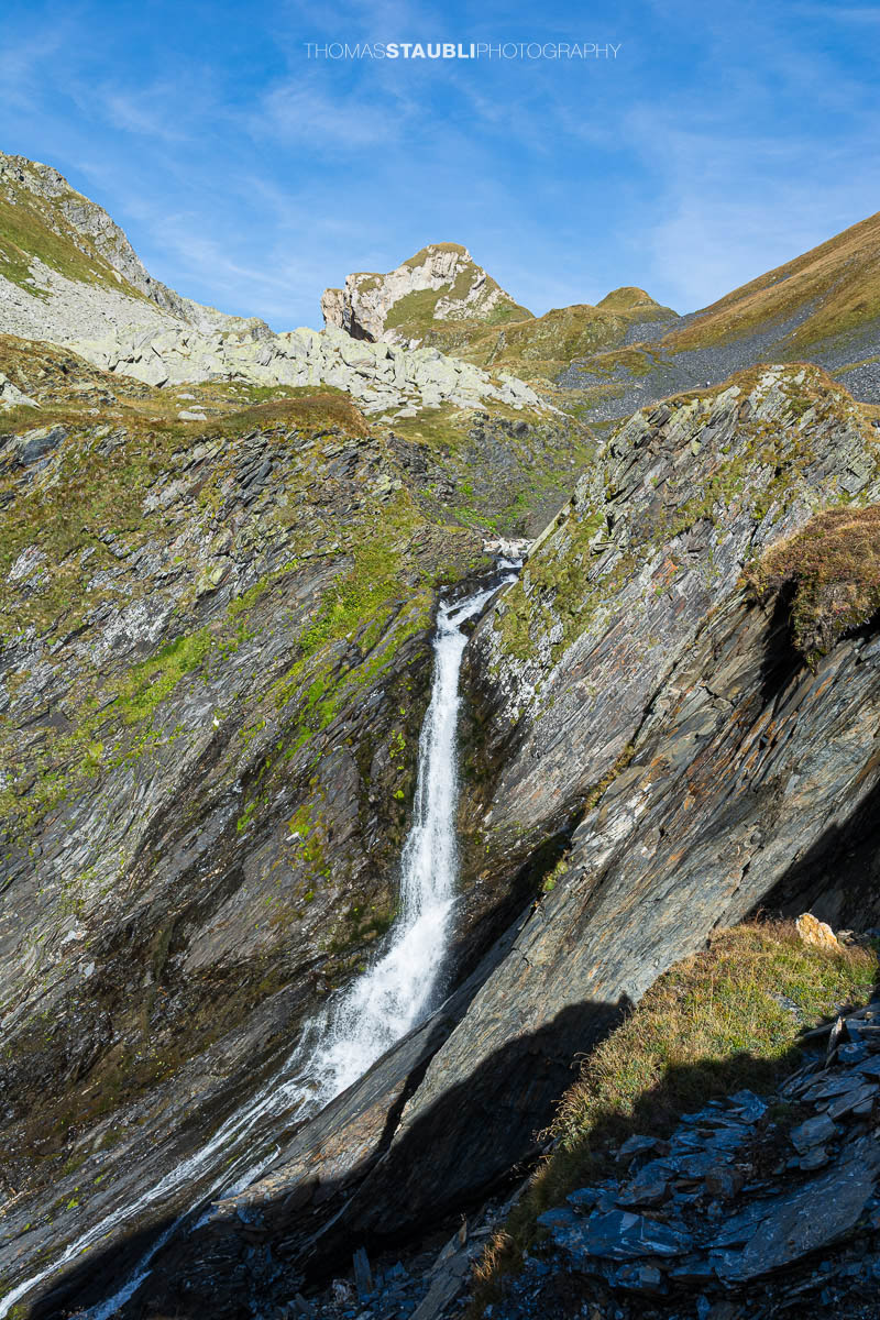 Wasserfall der Brenno della Greina