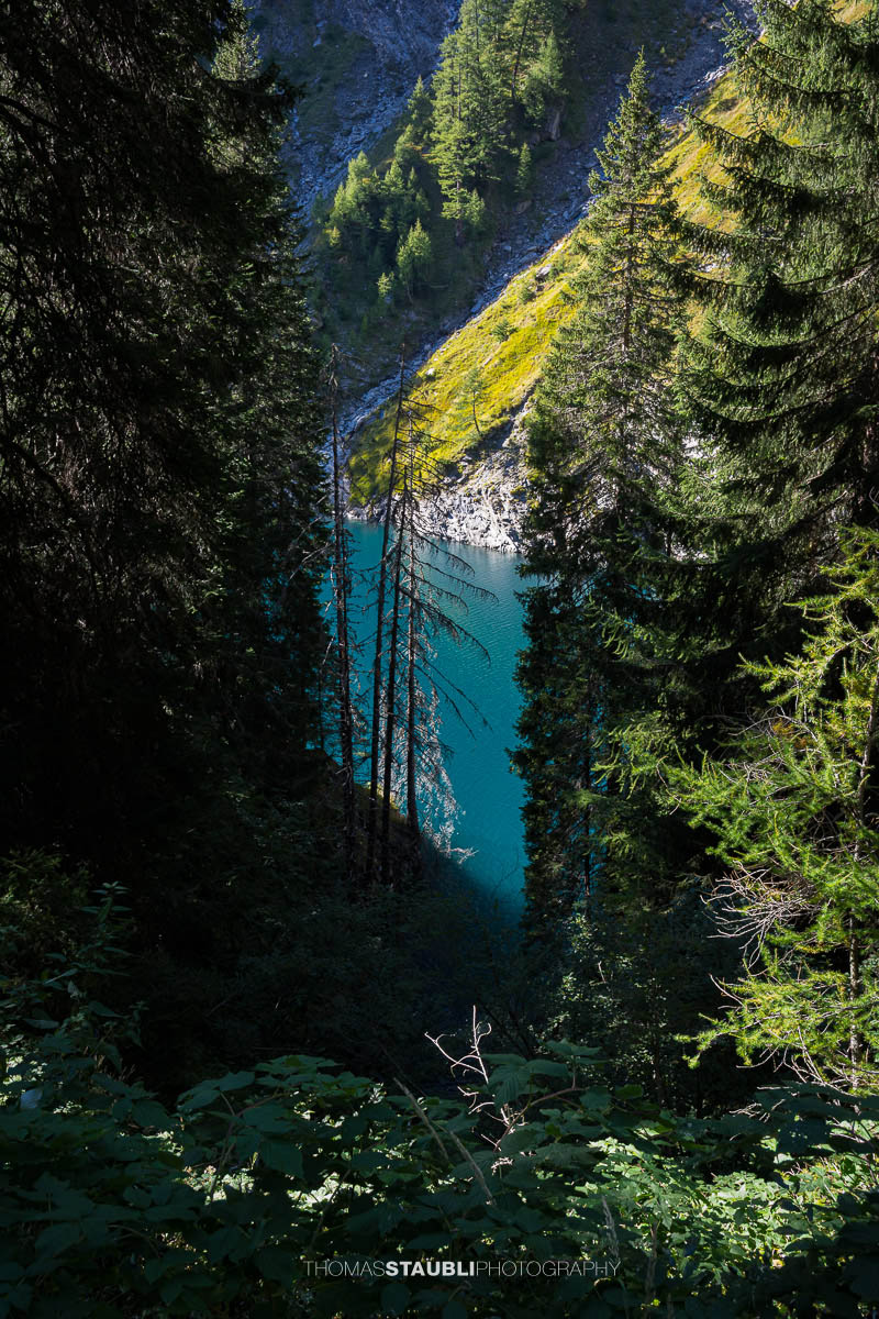 türkisfarbener Lago di Luzzone