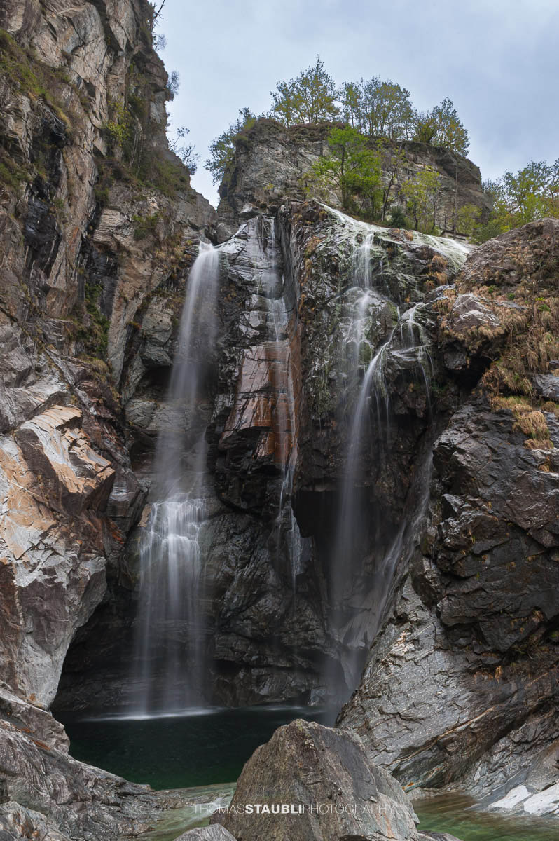 Salto della Maggia bei Maggia im Maggiatal