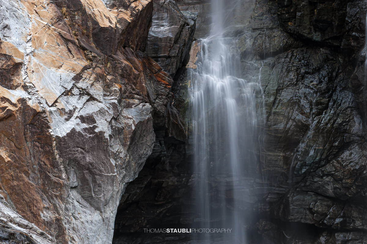 Salto della Maggia bei Maggia im Maggiatal