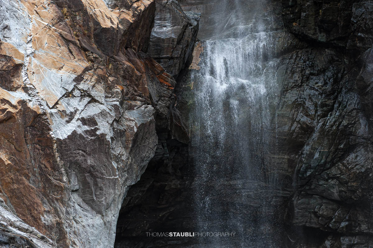Salto della Maggia bei Maggia im Maggiatal