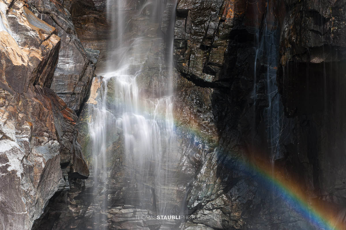 Salto della Maggia bei Maggia im Maggiatal