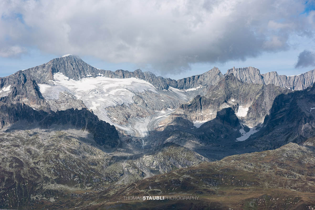 Blick zum Tiefengletscher 2018