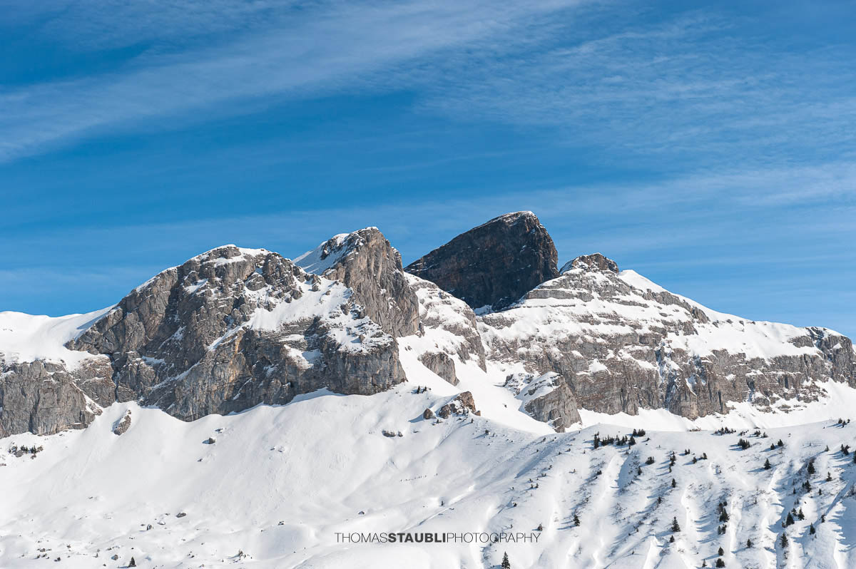 Blick zum Rossstock und Fulen