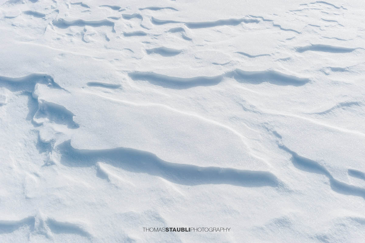 Schneeverwehungen