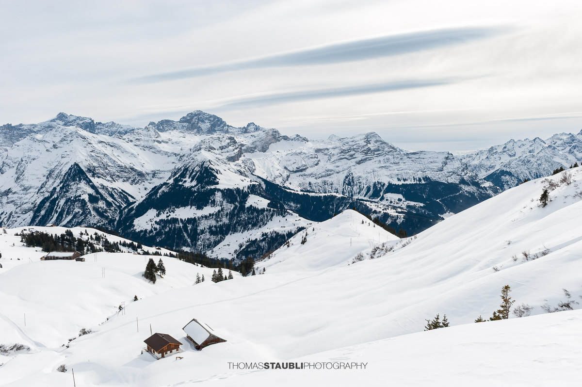 Blick Richtung Gross und Chli Windgällen