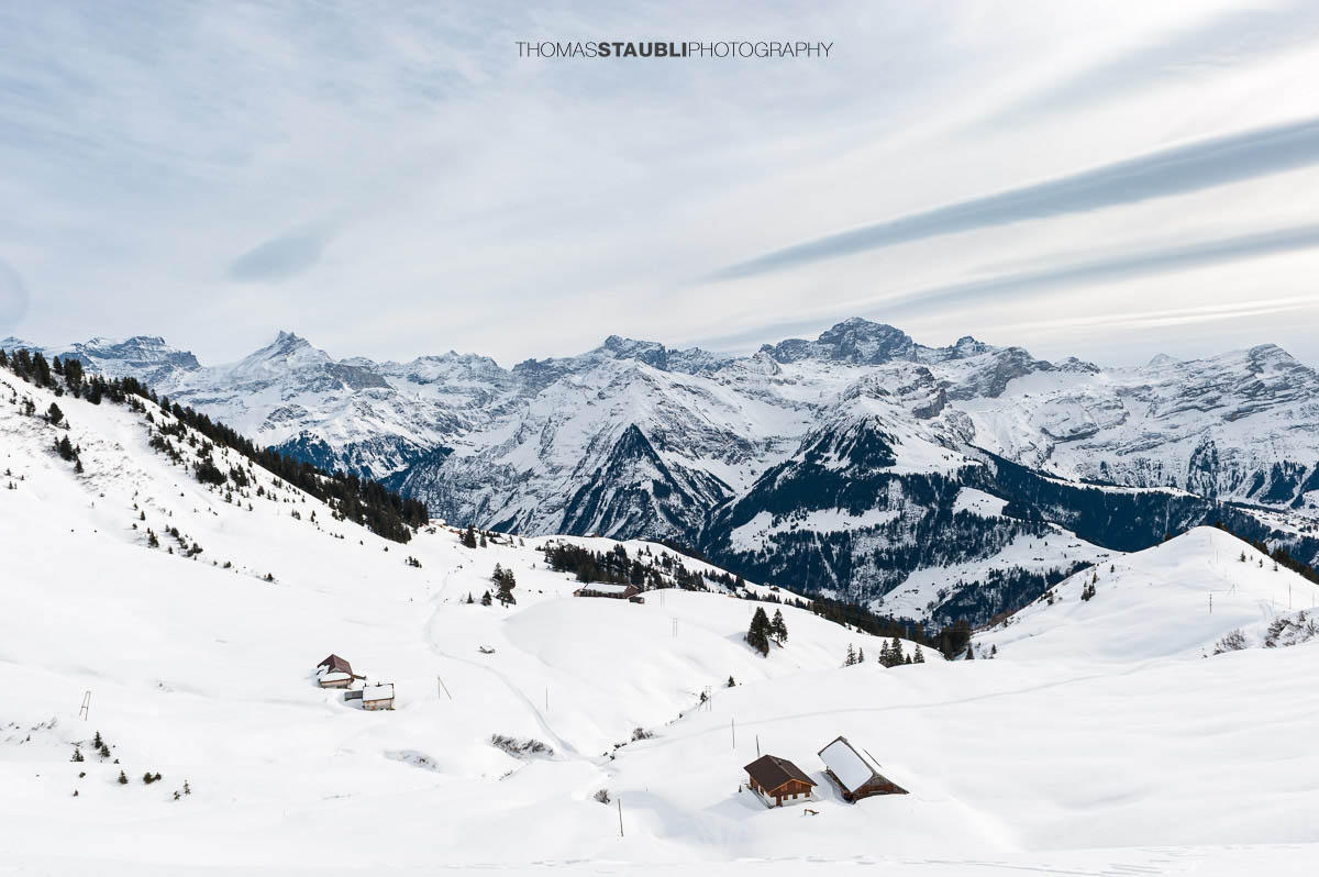 Blick Richtung Gross und Chli Windgällen