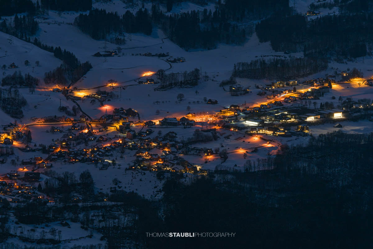 Dörfer über dem Walensee