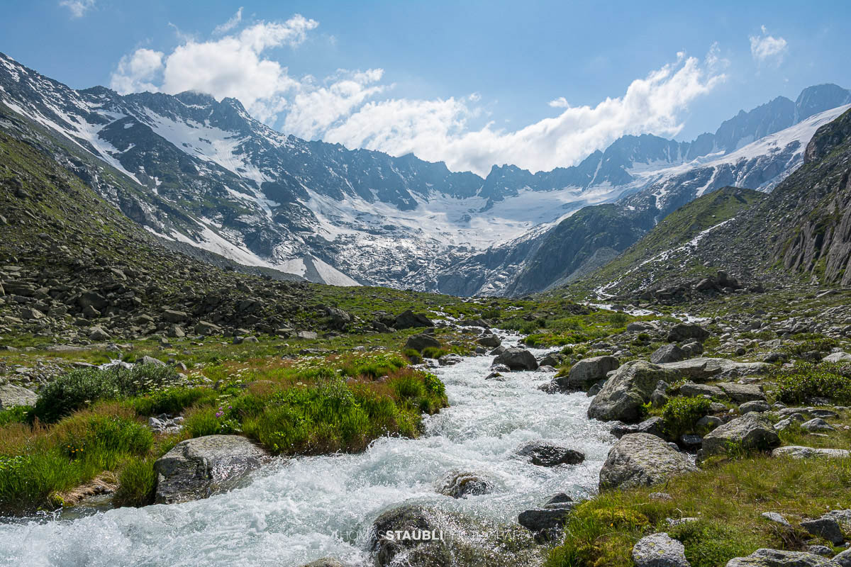 Dammareuss vor Dammagletscher