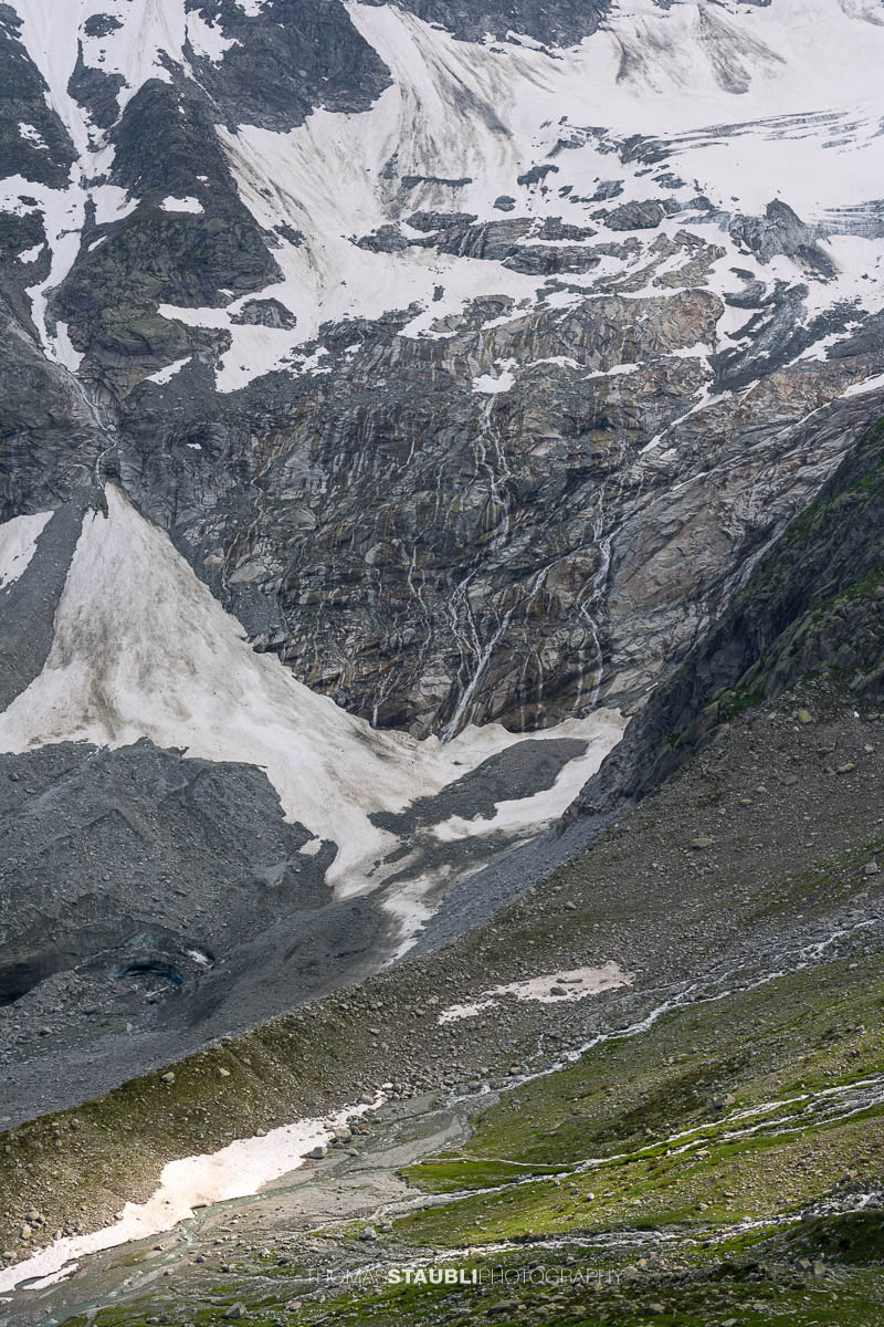 am Fuss des Dammagletschers