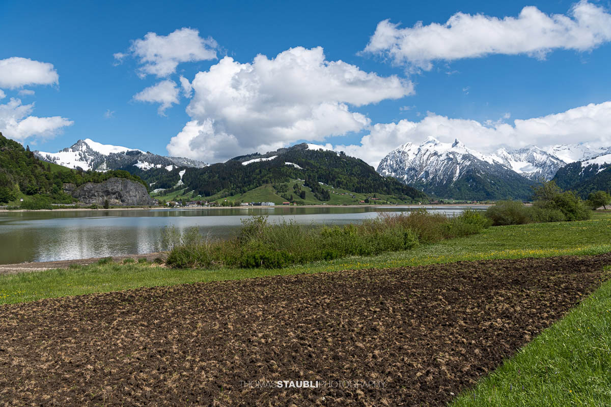 Sihlsee mit Blick nach Euthal