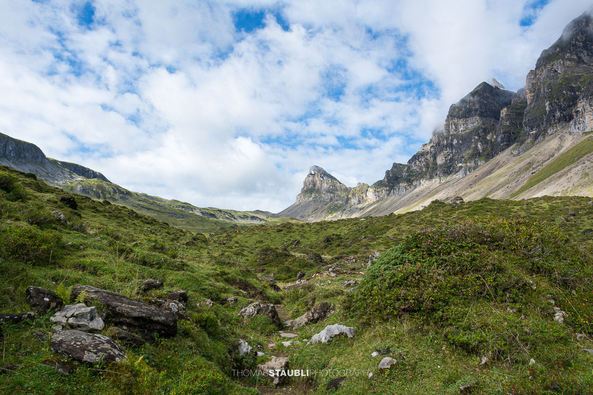 Seenalp mit dem Fulen im Hintergrund