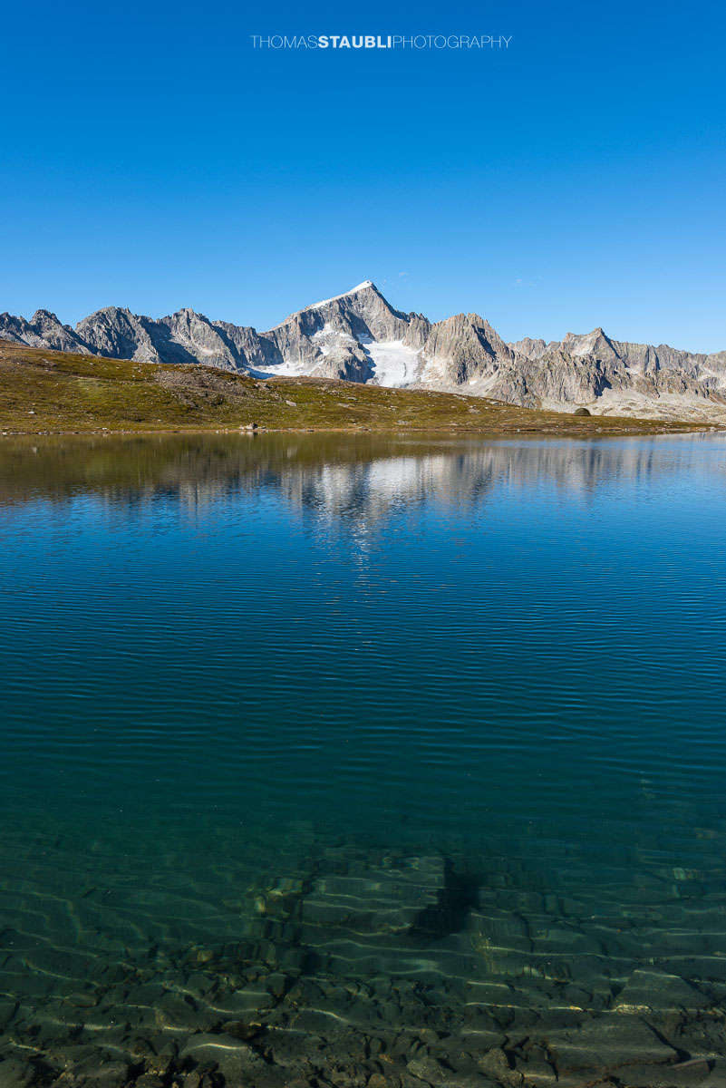 Schwärziseeli mit dem Galenstock im Hintergrund