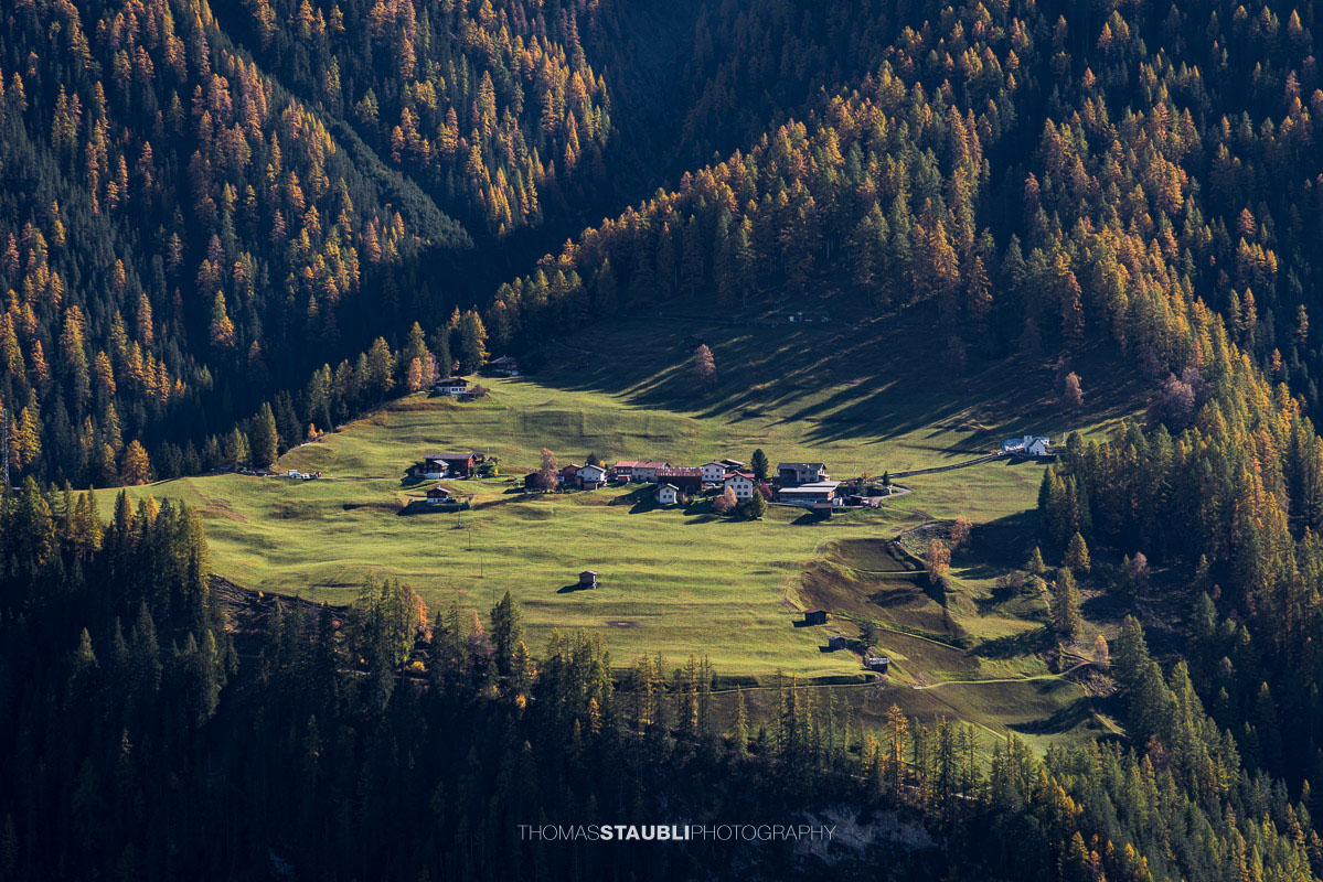 Jenisberg gegenüber der Wiesner Alp