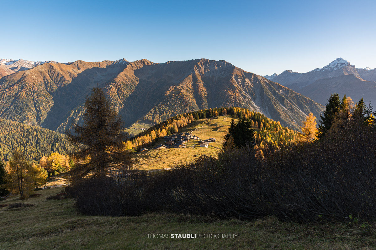 Herbststimmung auf der Wiesner Alp