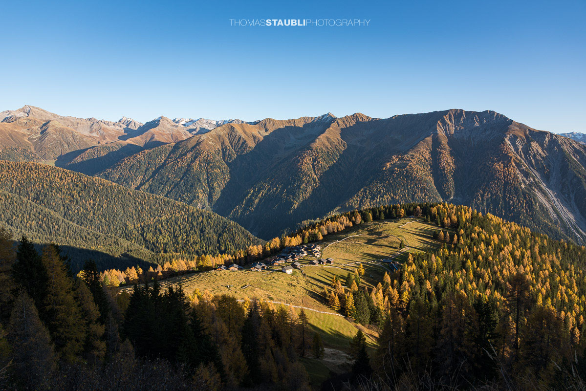 Herbststimmung auf der Wiesner Alp